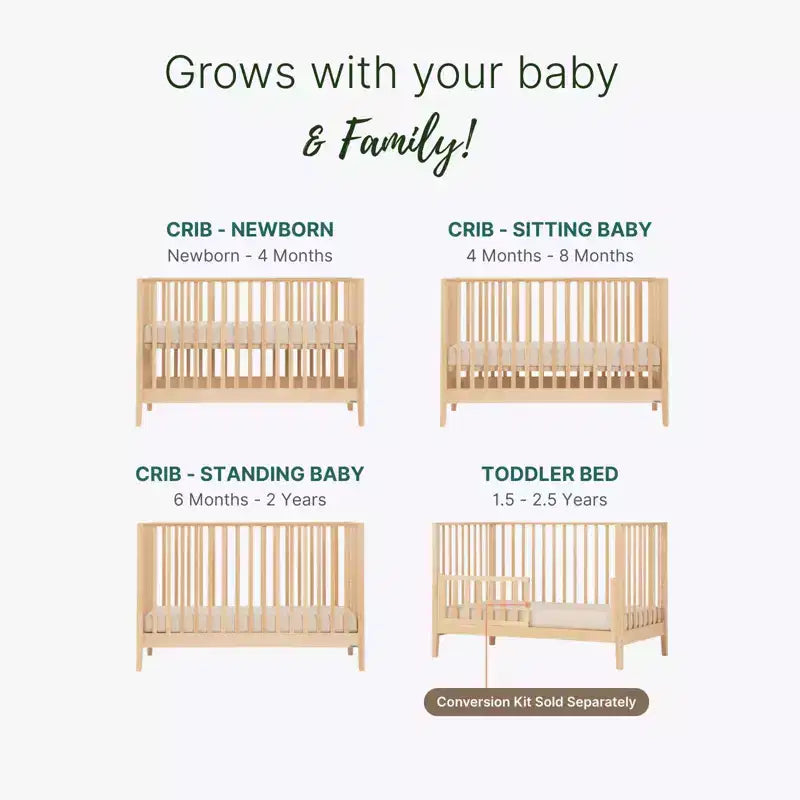 Culla trasformabile 3-in-1