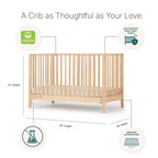 Culla trasformabile 3-in-1