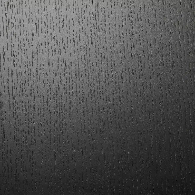 Tavolino d'appoggio con dettagli in legno e metallo - Nero