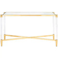 Kyla Acrylic Console Table - SFV2543A - Clear - Safavieh Couture