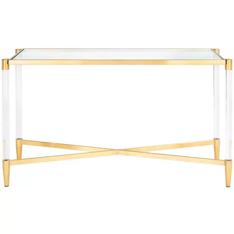 Kyla Acrylic Console Table - SFV2543A - Clear - Safavieh Couture